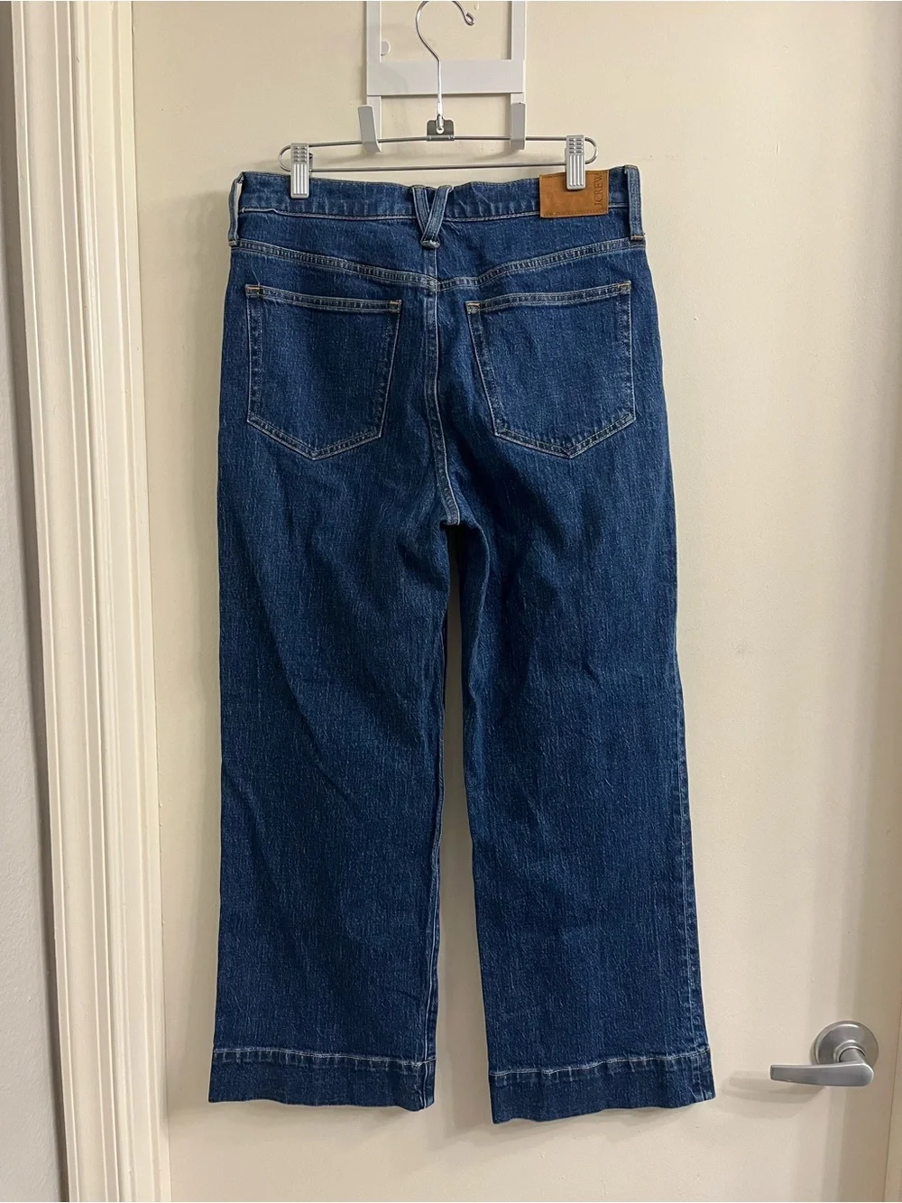 J. Crew Slim Wide Leg Jeans Brick Lane Size 27
